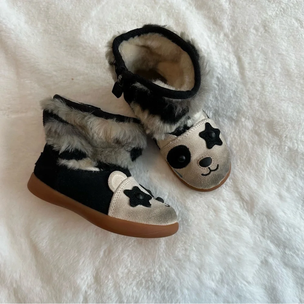 Ugg Toddler Panda Stuffie Bootie Size 7